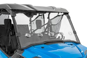 Honda Pioneer 1000 Special Edition Vented Full Windshield - Rough Country - Scratch Resistant - 2021